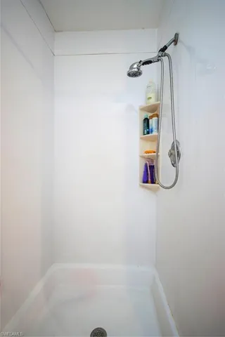 Bathroom featuring a shower