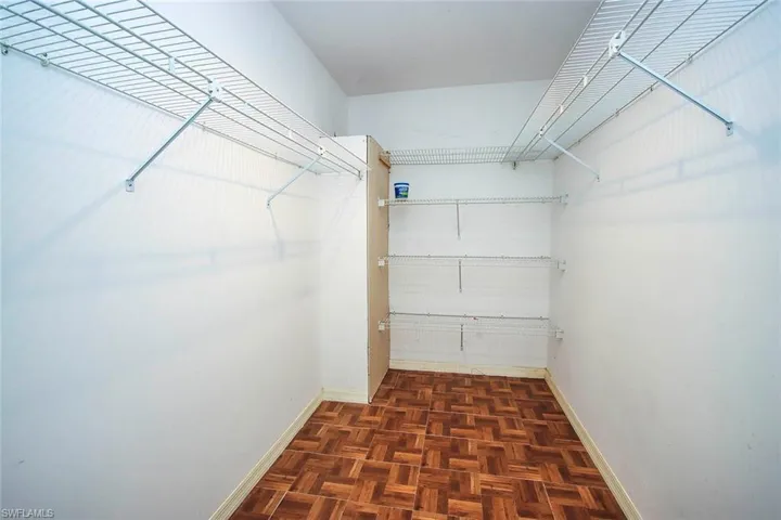 View of spacious closet