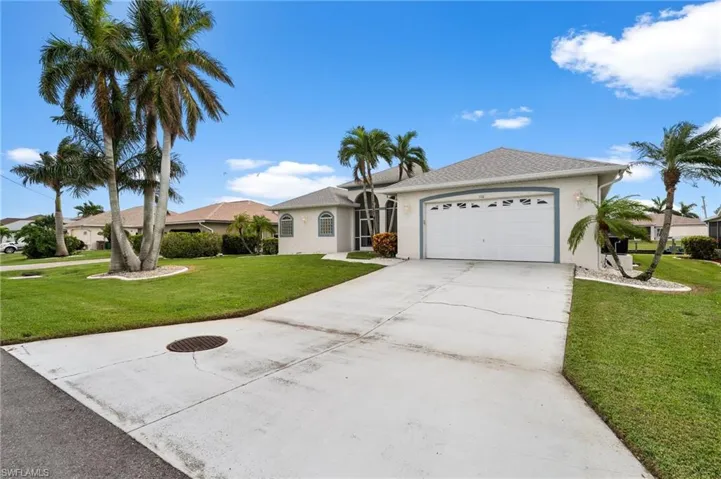 Driveway and Garage