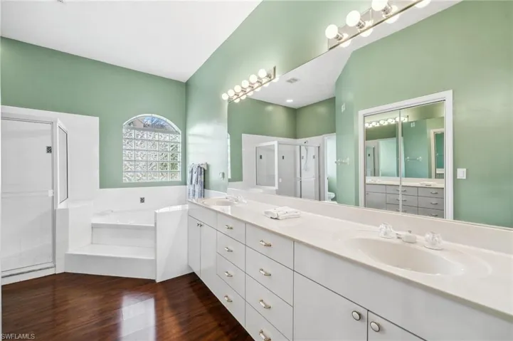 Master Bath with Dual Sinks