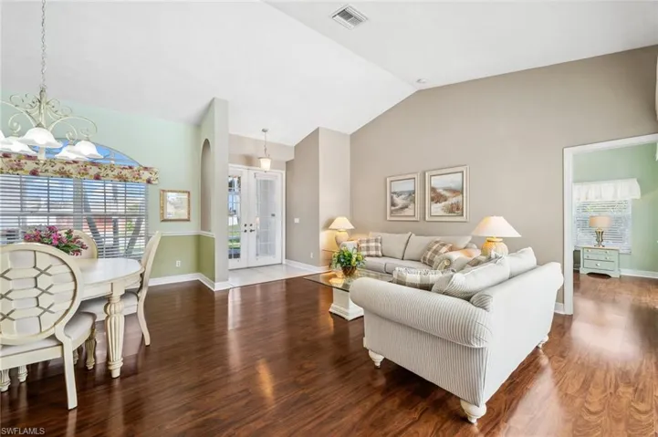Living Room and Foyer