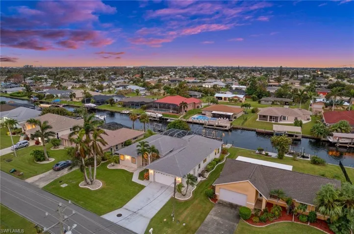 Twilight Aerial View