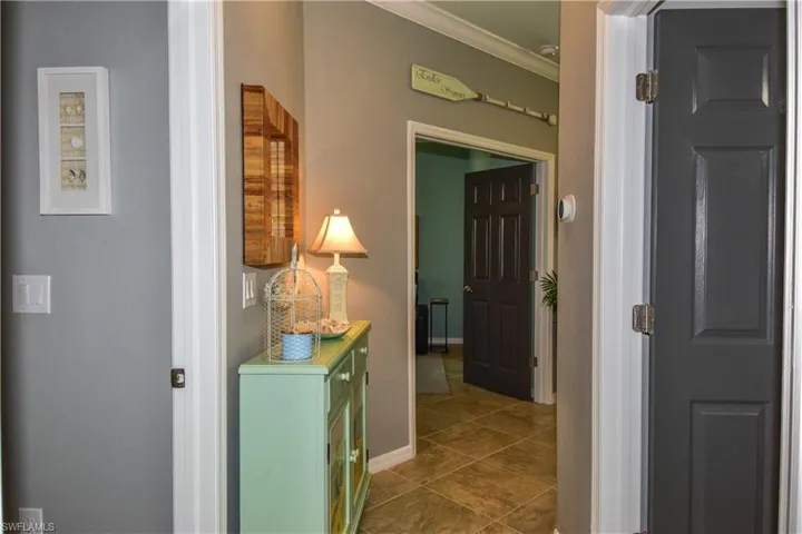 Experience the elegance and practicality of a carpet-free home, where sleek tile throughout ensures easy upkeep and a clean, modern aesthetic that complements any decor scheme.
