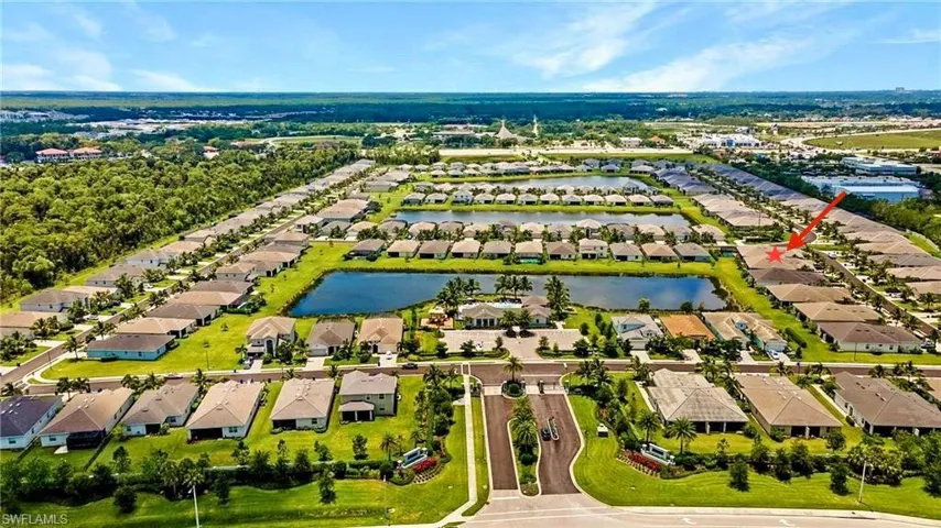 Ariel view of the community