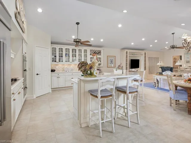 Enjoy the company of friends and family while preparing a favorite meal.