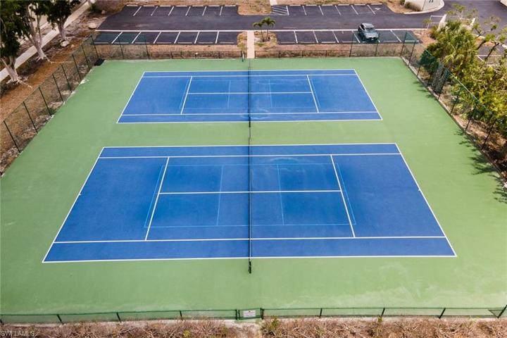 Tennis/pickle ball courts for Community 1 (Terraces 1-5)