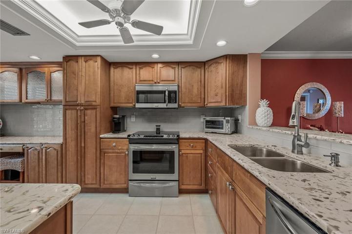Updated kitchen with stainless appliances