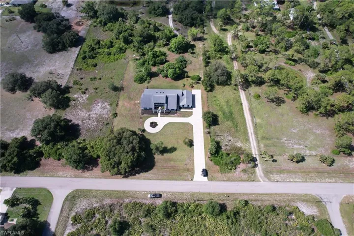 Aerial view of property and surrounding area