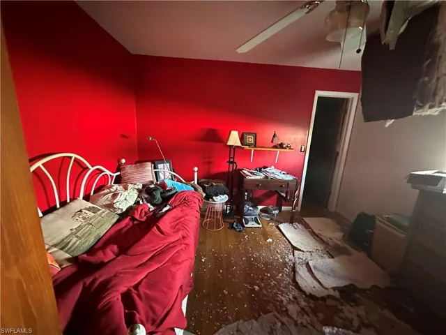 Miscellaneous room featuring ceiling fan