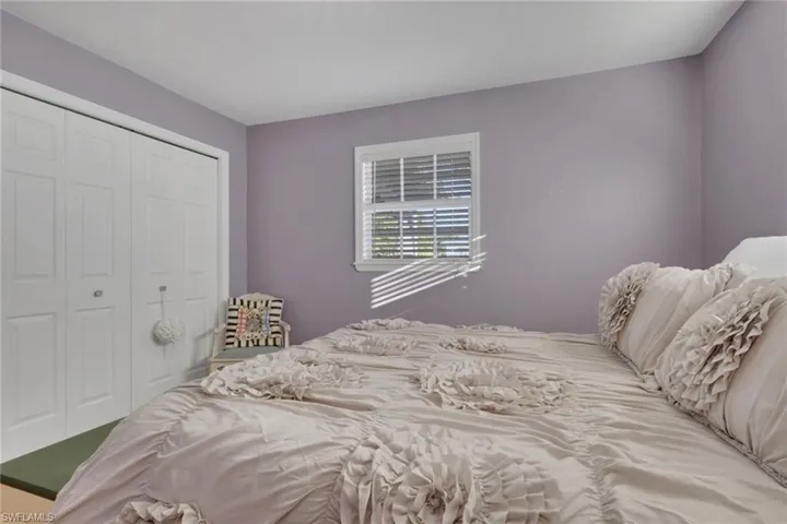 Bedroom featuring a closet