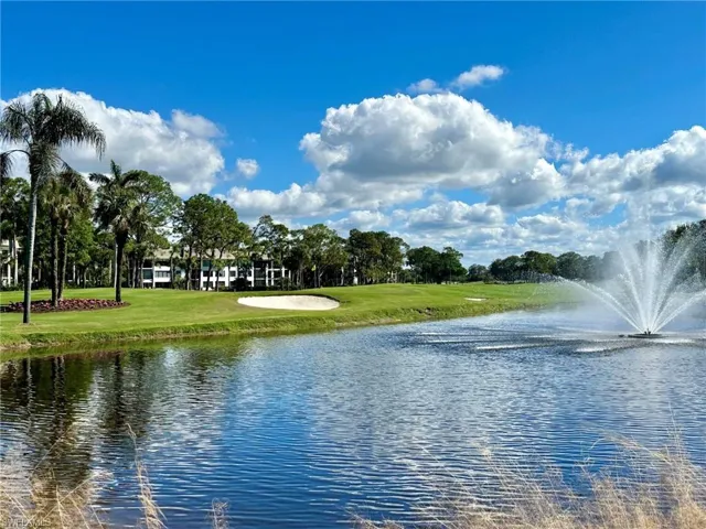 Water view with a local golf course
