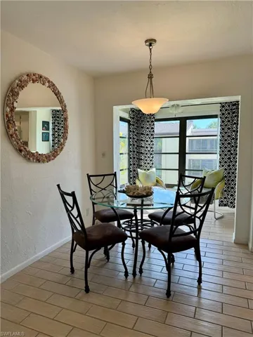 Dining space featuring plenty of natural light