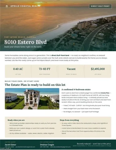 8010 Estero Blvd, Fort Myers Beach, Florida 33931