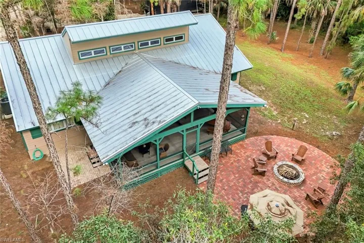 Main House and Fire Pit