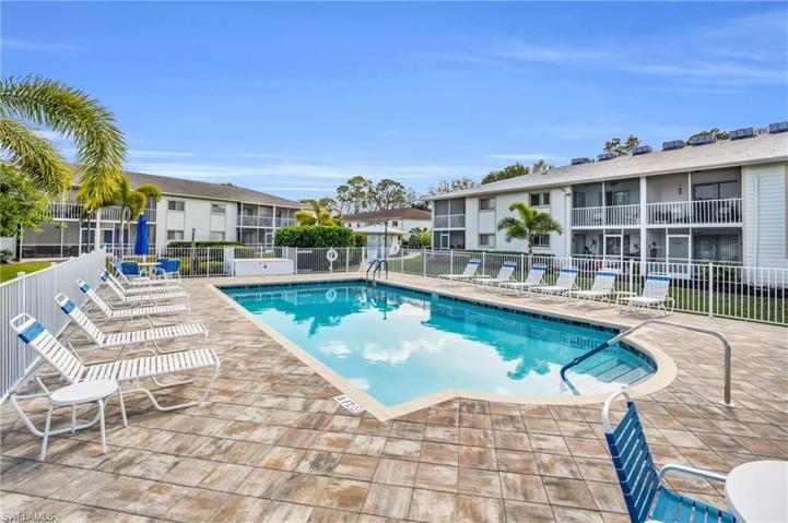 Pool and lounging area