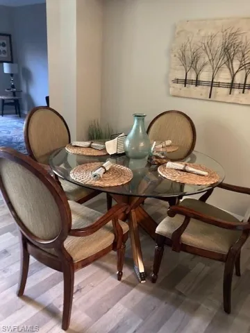 Dining table for four