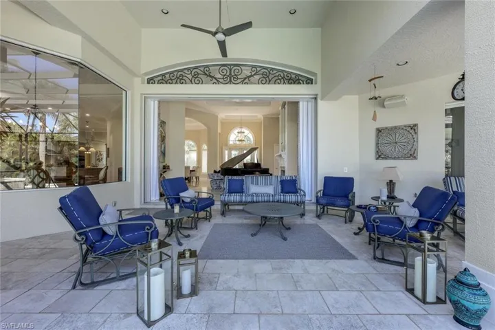 The lanai area is meant to be enjoyed by owners and guests all season long.