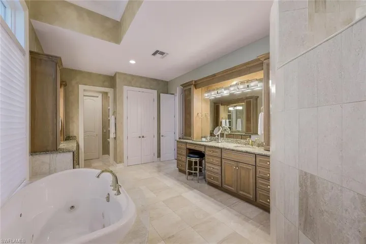 View of bathroom from shower.