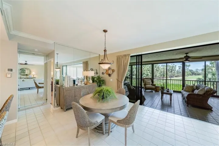 Dining room furniture is excluded in the sale