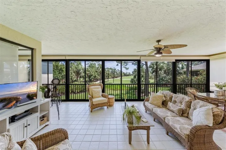 Florida Room with view of 3rd green
