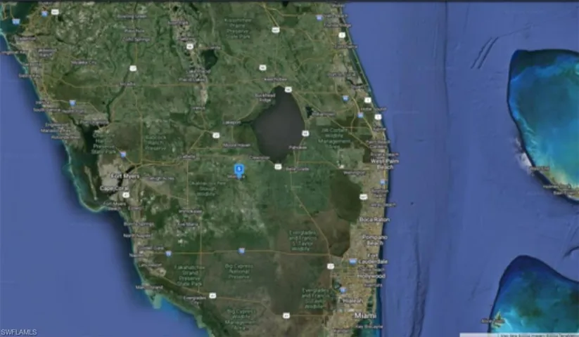 Map location