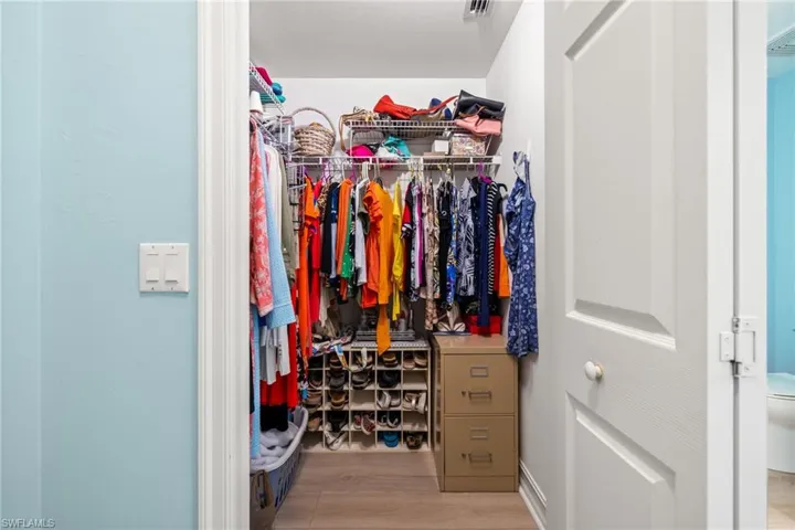 Walk in closet in the primary bedroom plus a 2nd closet.