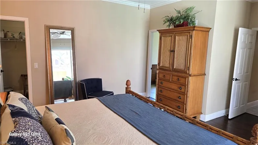 Master has a Spacious Walk-in Closet!
