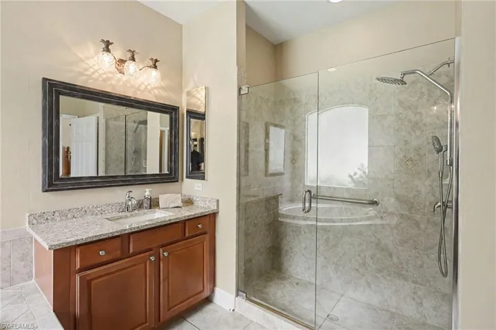Master host a Large Glass Shower!
