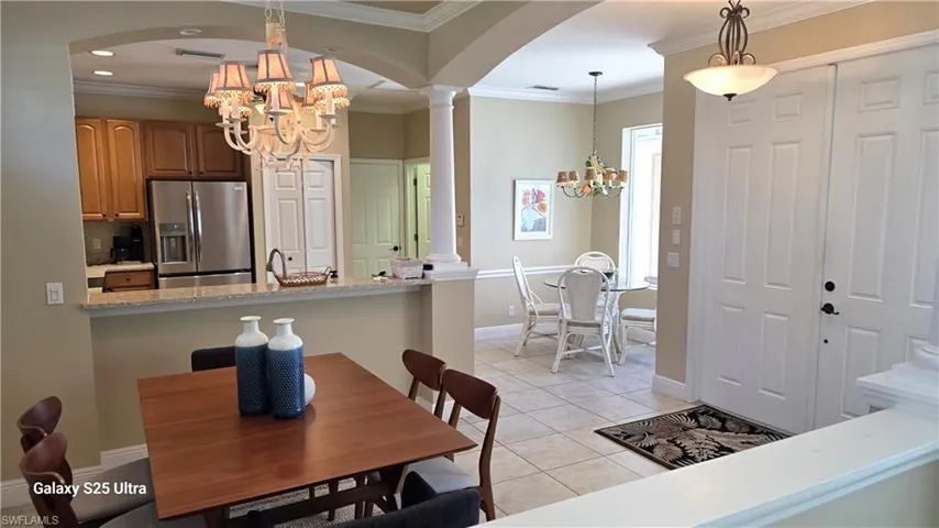 Double Door Entry into the Open Dining Areas!