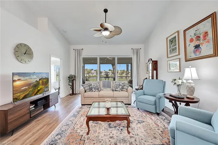 Great Room with High Ceilings