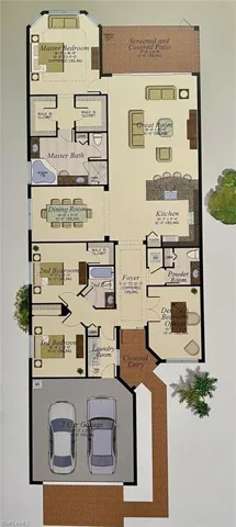View of floor plan / room layout