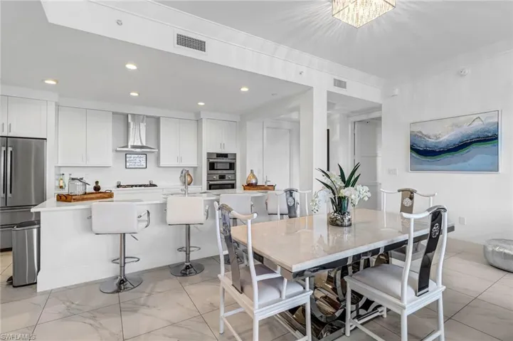 Gorgeous Dining room Table , for when you wish to dine in!