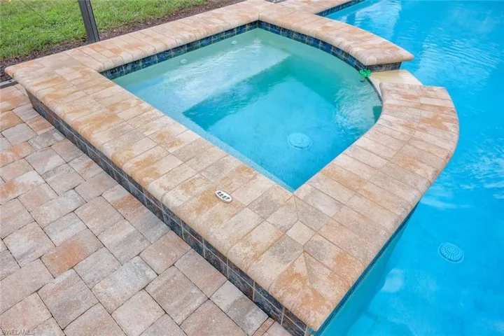 View of pool