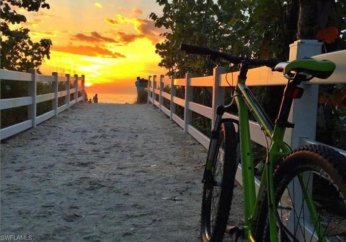 Beach access right across the street to incredible sunsets