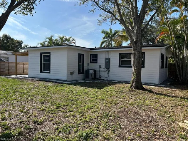 Back of property with a patio area