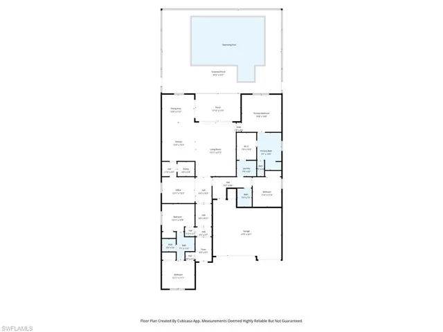 View of floor plan / room layout