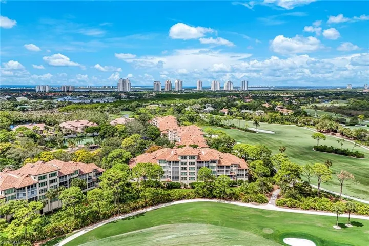 Aerial view showcasing the scenic surroundings.