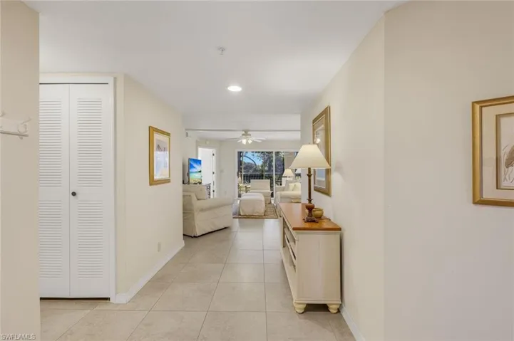 A large, welcoming foyer.