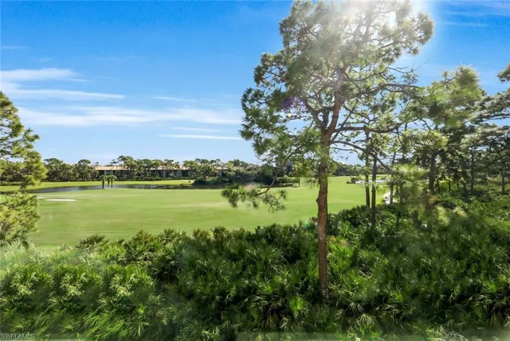 Golf course views from the lanai.