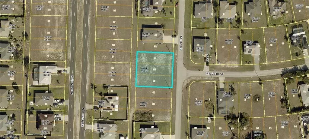 Aerial overview of property's location