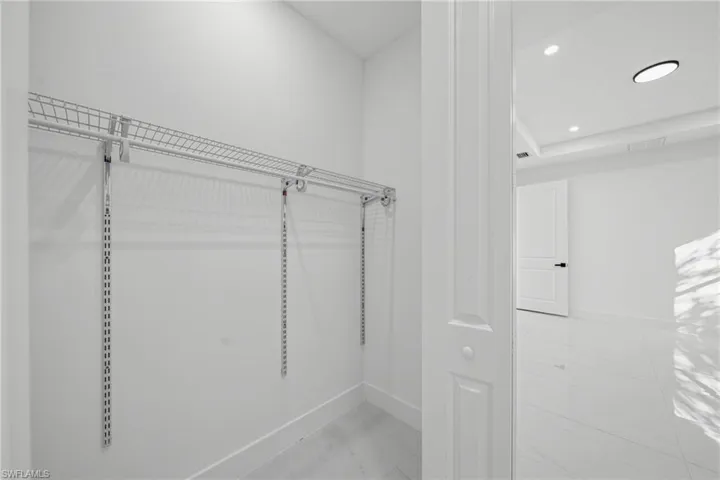 Closet in Primary bedroom