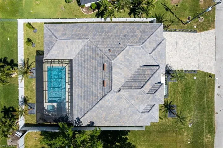 This oasis features a durable and stylish tile roof, providing both long-lasting protection and timeless curb appeal.