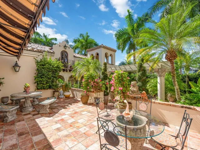View of patio