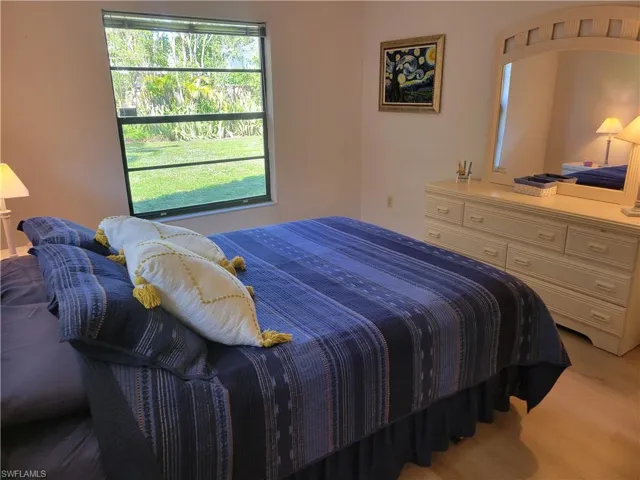 Bedroom featuring light hardwood / wood-style floors