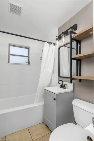 Interior of a remodeled unit