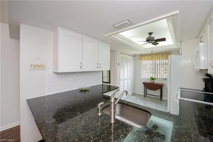 Enjoy chatting with your company or family while preparing your favorite meal in the kitchen!