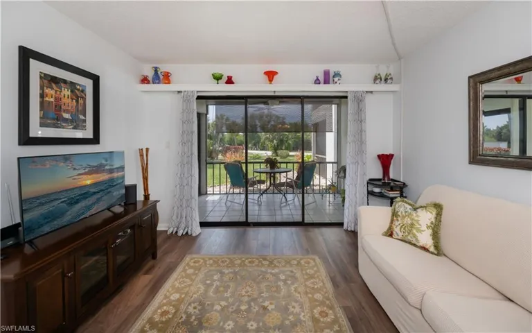 Inviting Great Room with exterior view