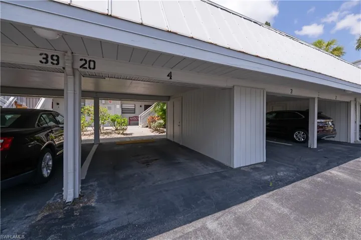 An open assigned (#4) carport space just for you