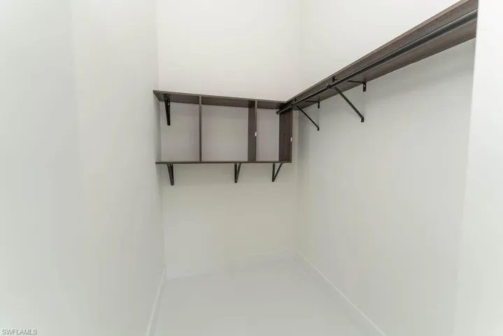 View of spacious closet