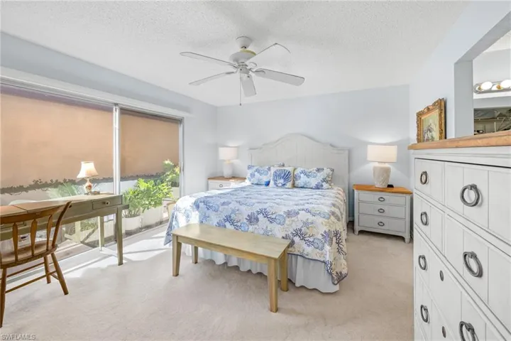 Primary Bedroom with sliders